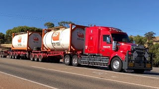 Australian Truck Spotting Road Trains and Oversized
