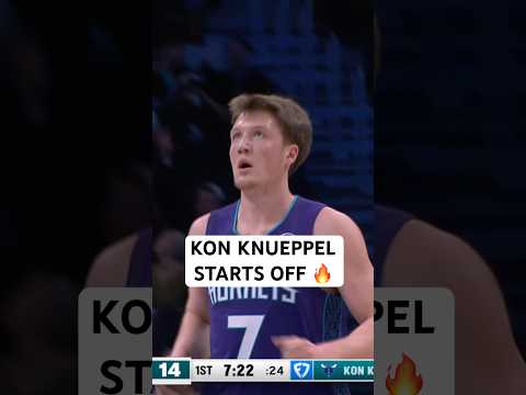 Back to back threes from Kon