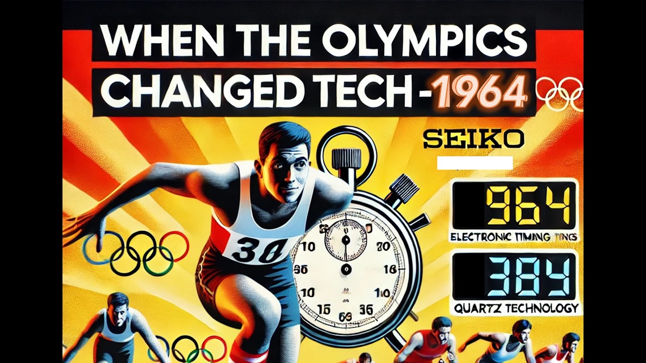 When The Olympics changed Tech forever - 1964 - YouTube