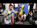 VASYL LOMACHENKO' S FULL WORKOUT 3 DAYS AWAY FROM GUILLERMO RIGONDEAUX FIGHT