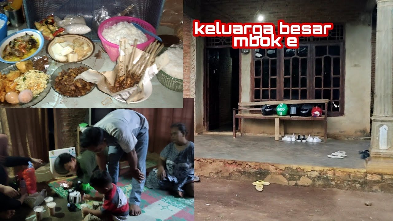 Buka bersama keluarga besar mbok e pada kumpul