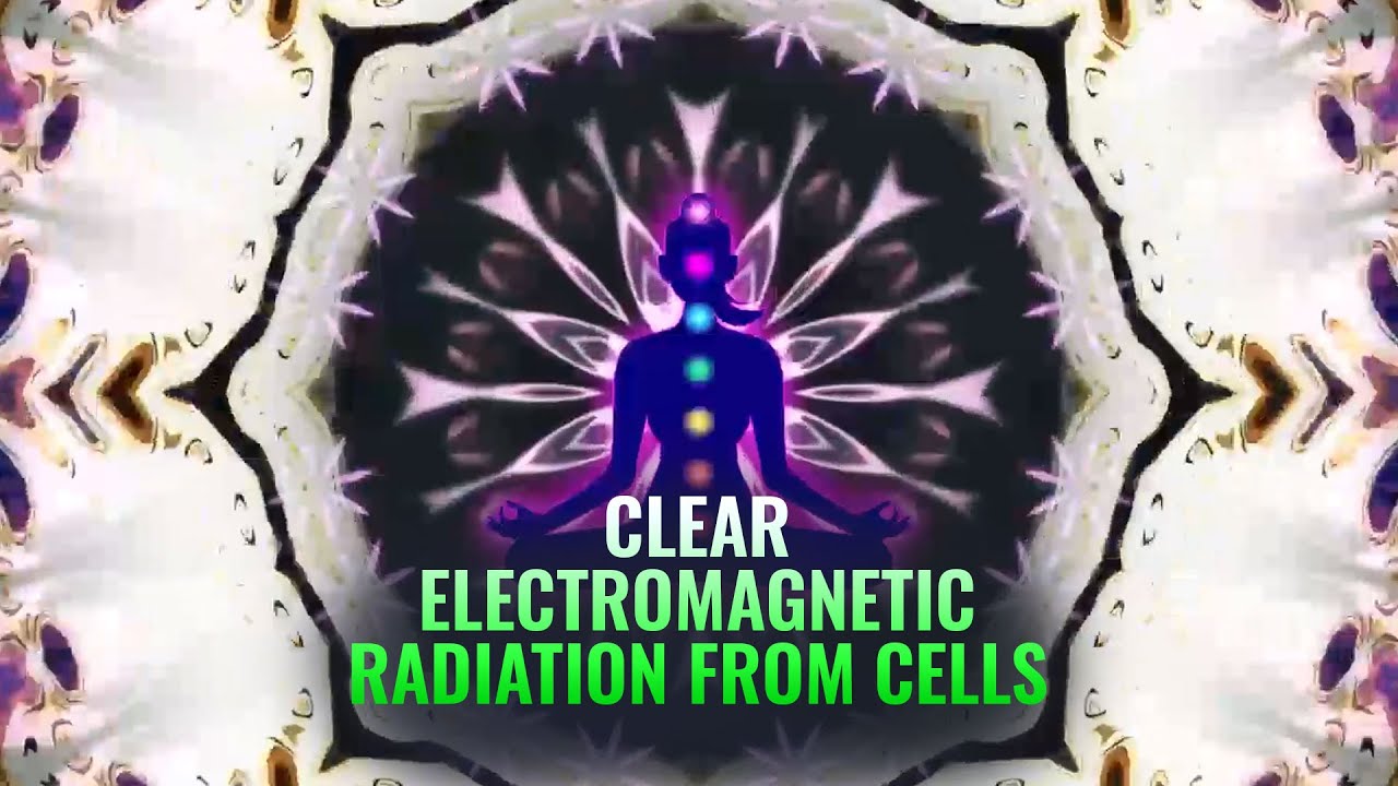 Clear Electromagnetic Radiation From Cells  Removes Toxins  Harmful Energy - Healing Binaural Beats