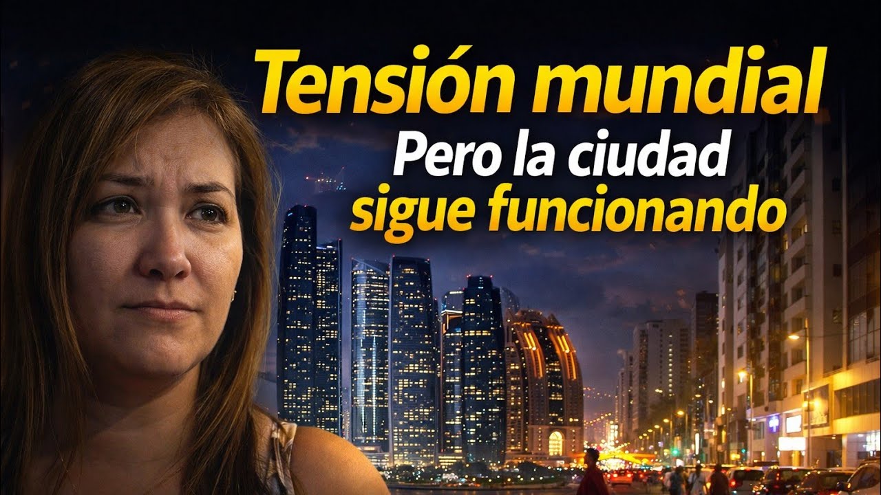 Un día Normal en Abu Dhabi en medio de los ataques