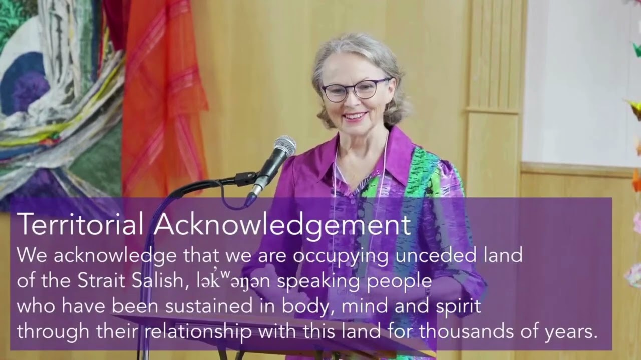 Territorial Acknowledgment by Colleen Nichol | Sunday Service | James Bay United Church
