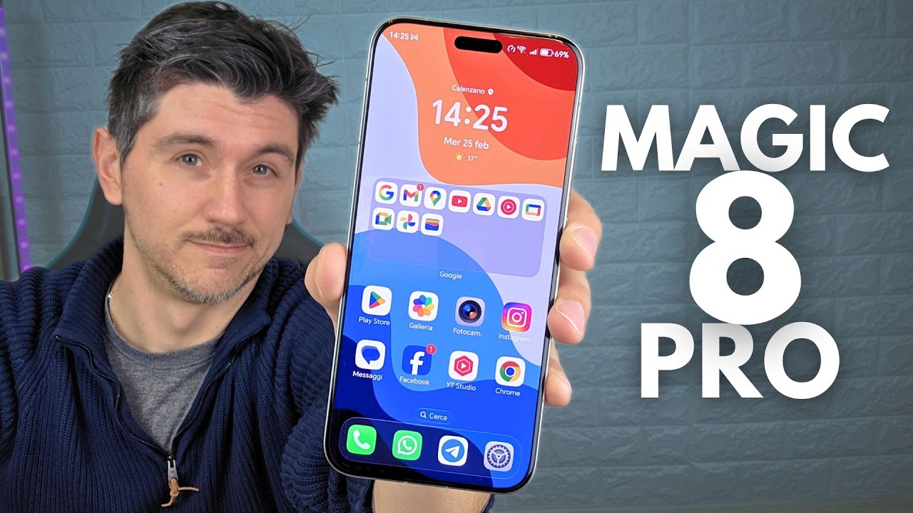 HONOR MAGIC 8 PRO recensione iPhone Killer con nuova grafica!