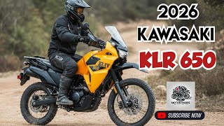 Kawasaki KLR 650 2026 Full Review – Affordable Adventure Machine! #kawasaki #dualsport #adventure 