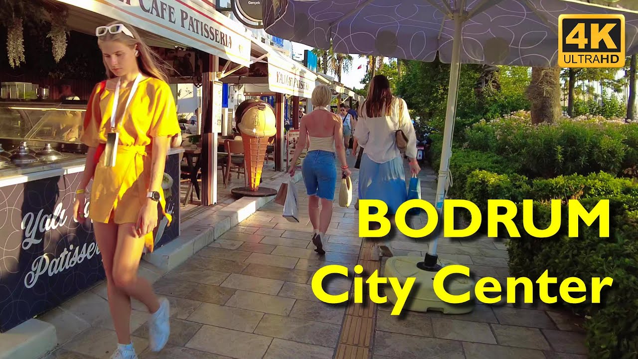 Discovering the Heart of the City & Coastal Beauty Bodrum Walking Tour 2025 4K UHD