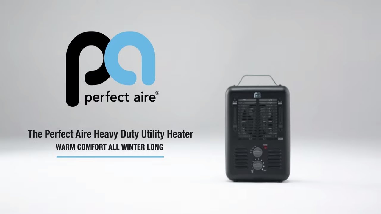 Perfect Aire Heavy Duty Electric Utility Heater | 1PHF3P14 - YouTube