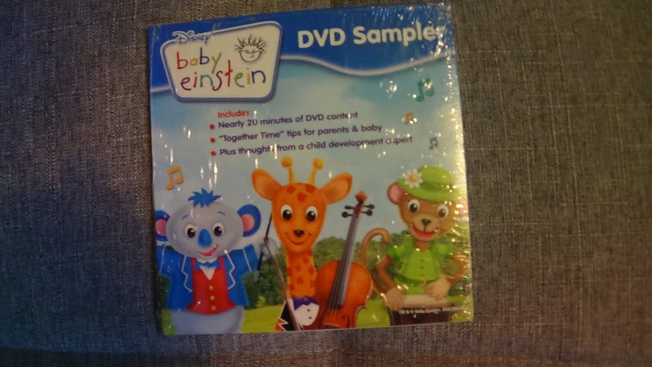 A Review On The Baby Einstein 09 Dvd Sampler Youtube