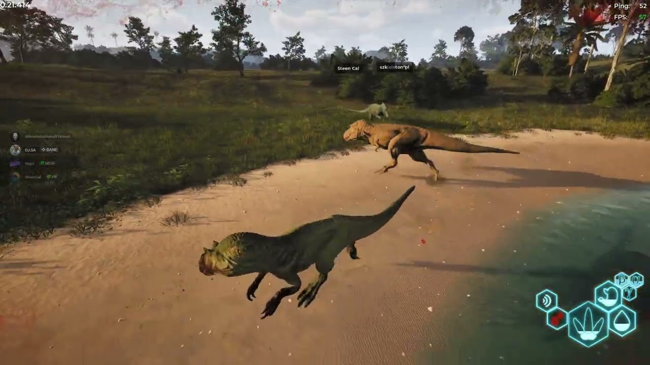 Critically low skill level observed in The Isle Evrima