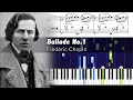 Chopin Ballade No 1 In G Minor Piano Tutorial With Sheet Music Chopin Ballade No 1 In G Minor Piano Tutorial With Sheet Music