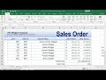 Order Form Excel