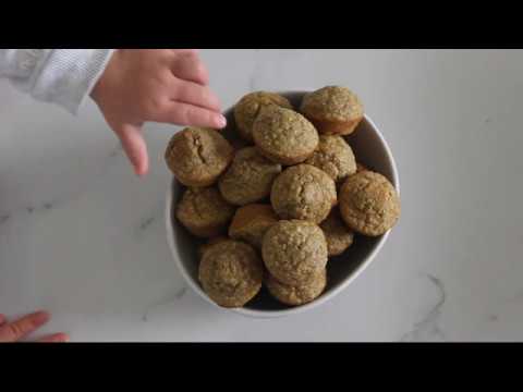 Banana Oatmeal Blender Muffins