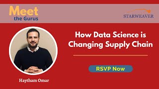 RSVP Now - How Data Science is changing Supply Chains? | Meet The Gurus