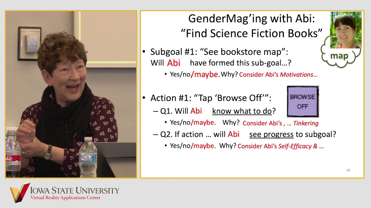 Dr. Margaret Burnett - Gender-Inclusive Software