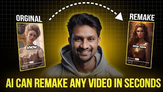 How to Remake Any Video Instantly Using AI Tools | Best AI Video Maker