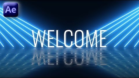 Intro Animation in After Effects with Saber Plugin - After Effects Tutorial - Saber Plugin.