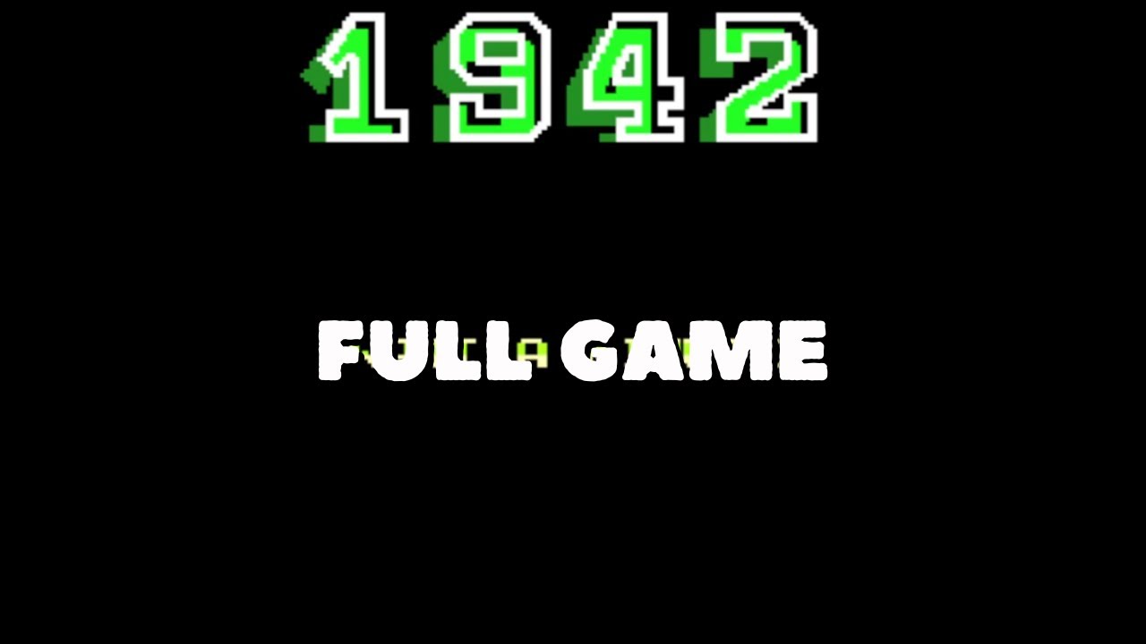 1942 MSX full game walkrought - YouTube