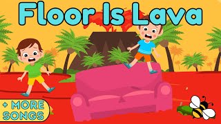 The Floor Is Lava Kids Song | Fun Kids Music Collection