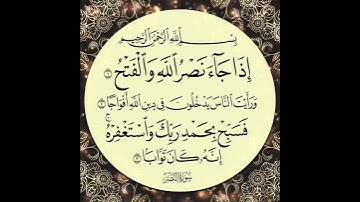 قراءة قرآن هادئة#راحة نفسية#سورة النصر