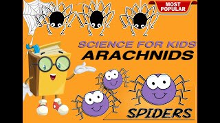 Children Audio Book | Science for kids | Arachnids | Spiders
