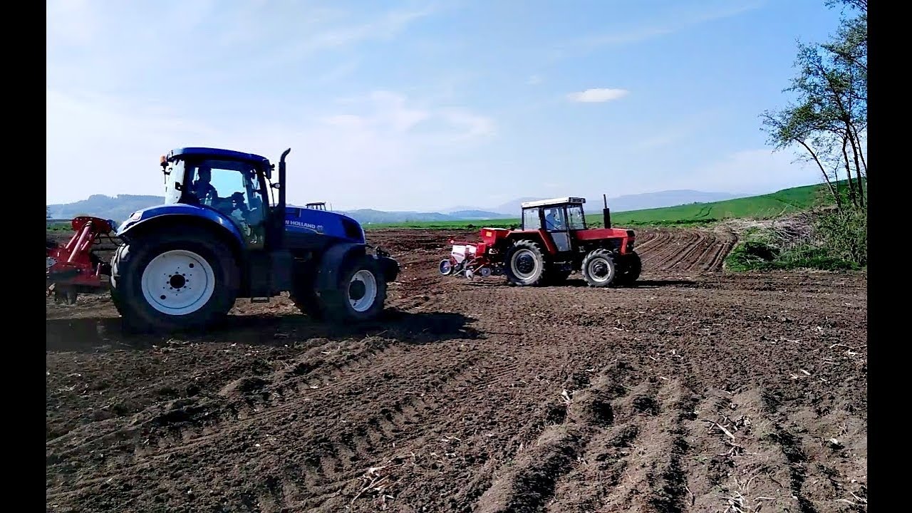 2019 RSP-Ogrodzona- Uprawa i siew kukurydzy