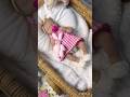 A mini bebê reborn de silicone Sarah tomou banho e dormiu #diariodeamorreborn #rebornbabydoll #doll