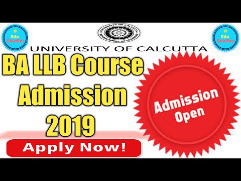 calcutta-university-ba-llb-admission-2019-||-bachelor-of-laws-admission-2019-||-fees,-eligibility-🔥