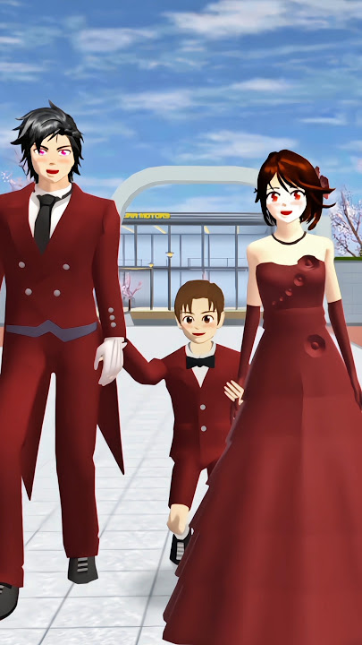 *'Mio & Yuta Kejutkan Orang Tua Mereka dengan Pernikahan Kedua! ❤️😍'*#sakuraschoolsimulator #sakura