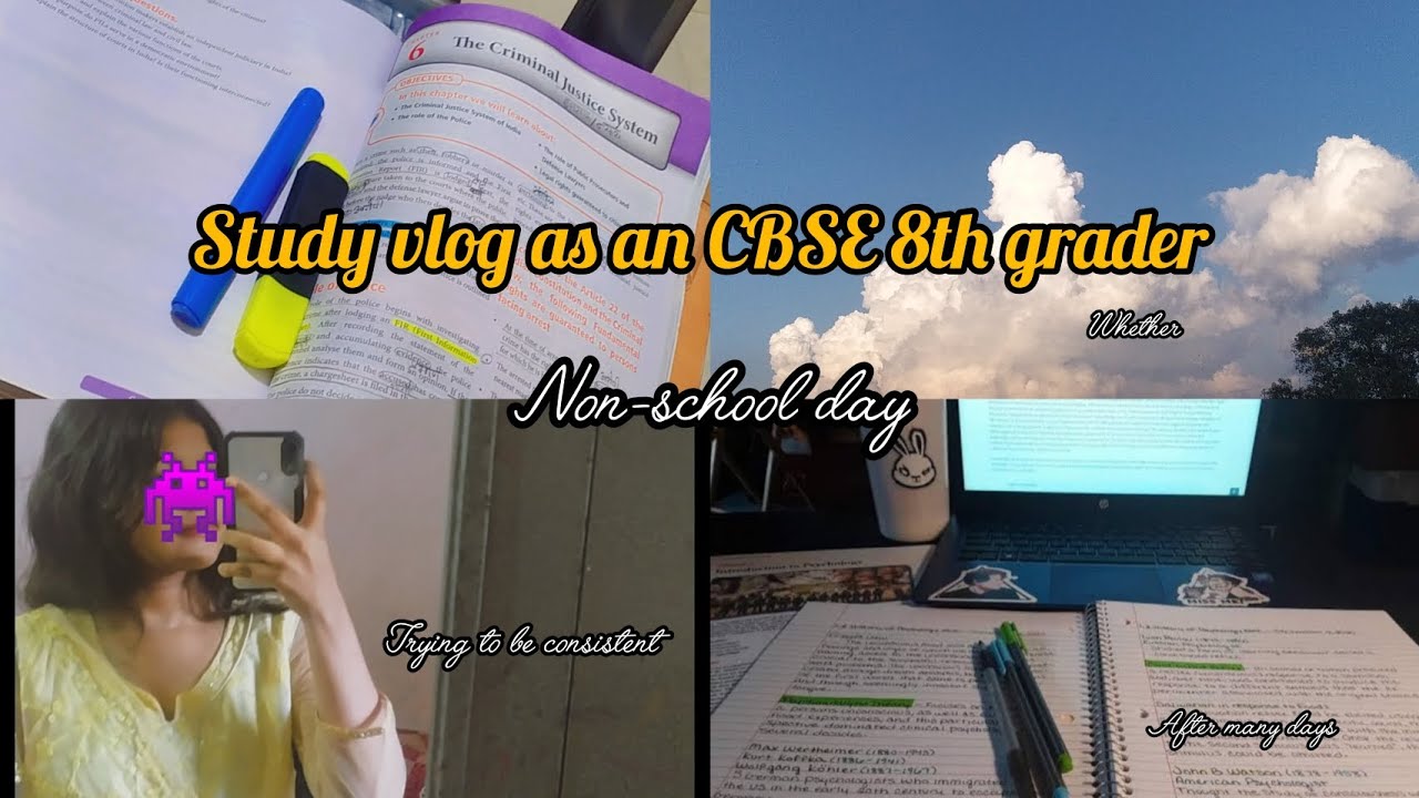 What I studied in a non-school day?? As an 8th grader|| #study #motivation #8thclass #studyvlog