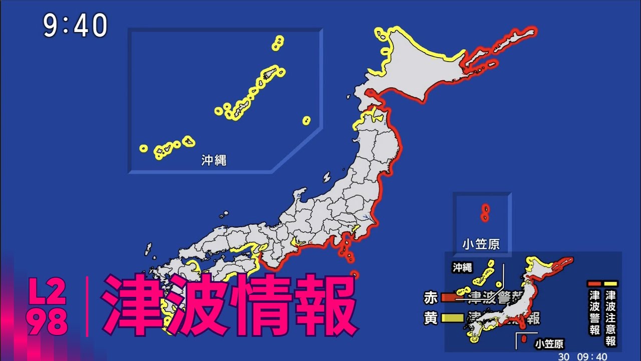 テレビの反応 | 津波警報 | 29 - 07 - 2025 | L298