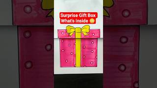 Easy Gift Box drawing #drawing #shorts #art