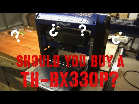 TH-BX330P Review || Carbatec Spiral Head Benchtop Thicknesser Review || Aussie Tool Reviews