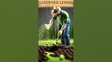 Short Story of a Gardener - Sometimes Less Is More #shorts #moralstories #shortsvideo