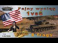 1 vs 6  Fajny wyciąg 💥 8 frags 💥 T29