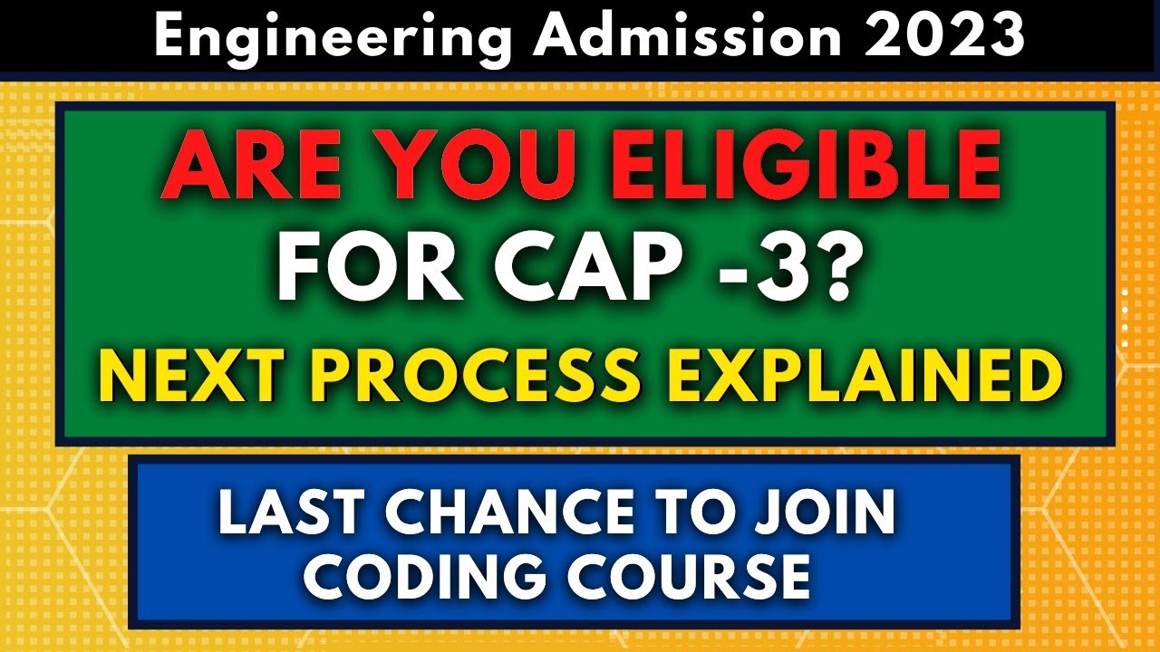 Must Watch Next Process after CAP-2 Allotment | Eligible For CAP-3 ...