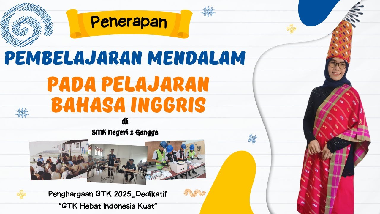Video Praktik Baik Penerepan Pembelajaran Mendalam Dedikatif Penghargaan GTK 2025