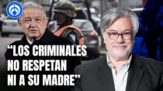 "¿AMLO miente o en verdad se cree lo que dice?" Ruiz-Healy cuestiona a AMLO sobre criminales