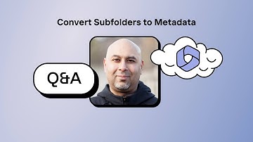 Q&A with MVP Noorez Khamis: Convert Subfolders to Metadata