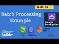 Batch Processing Example using Amazon Data Pipeline | S3 to DynamoDB using Amazon EMR | Tech Primers