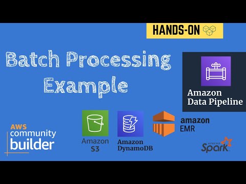 Batch Processing Example using Amazon Data Pipeline | S3 to DynamoDB using Amazon EMR | Tech Primers