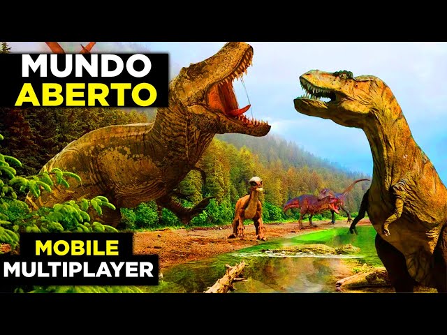 Novo Jogo Brasileiro de Dinossauro! Sobrevivendo e Caçando Comida, Terrible Reptile Life