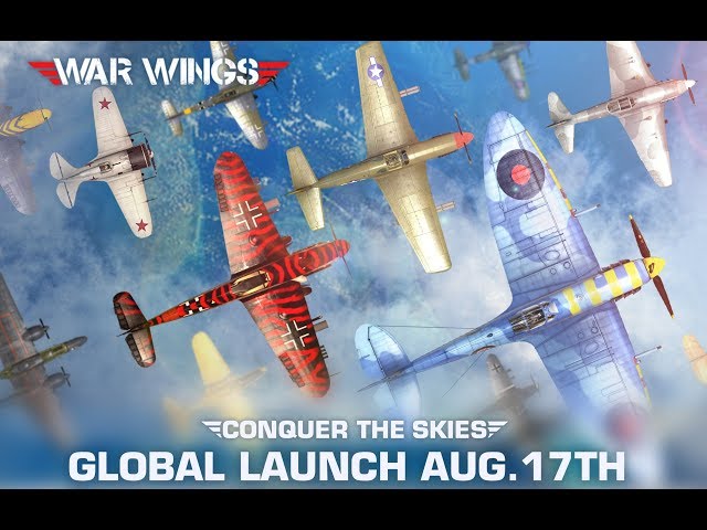 War Wings: PvP com aviões da Segunda Guerra Mundial é lançado no Android e  iPhone - Mobile Gamer