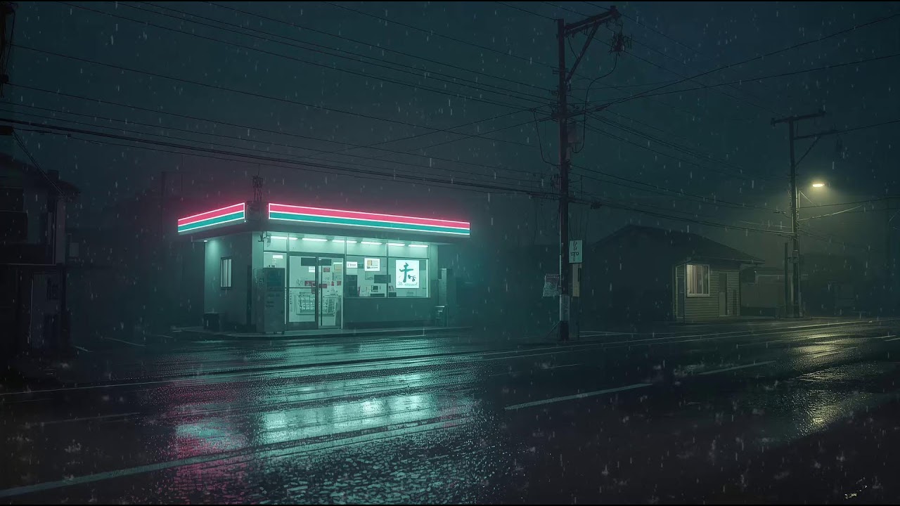 Neon Tokyo Streets 🌧️ Lofi Chill Rain Beats for Late Nights 🎧