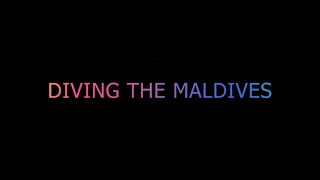 Diving the Maldives