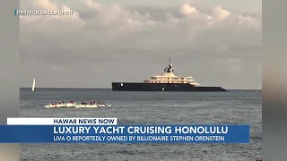 The story behind this superyacht sailing along Oahu’s south shore