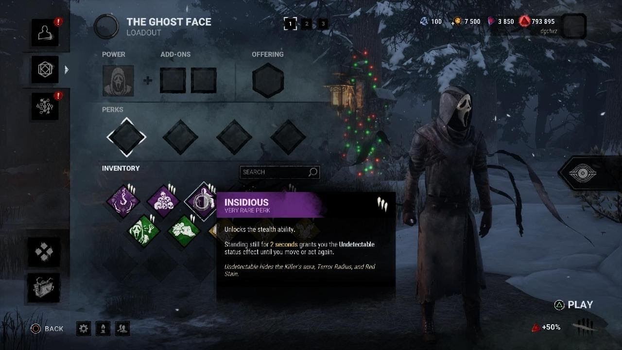 Dead by Daylight The Ghost Face Merciless Killer 1 - YouTube
