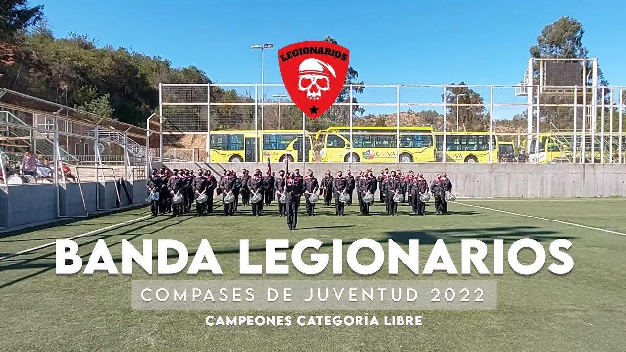 Banda Legionarios - Campeones Categoría Libre, Concurso Compases de Juventud 2022