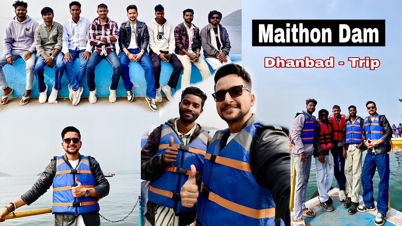 Maithon Dam Dhanbad Me Boating 🛶 Ke Sath Masti Bhi 😍 || Travel Vlog Video || Dhanbad Trip #vlog 