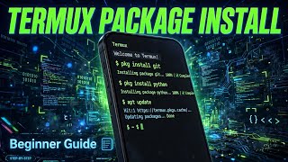 Termux Package Installation Tutorial | Install Git, Python & Nano | Complete Bangla Guide 2026
